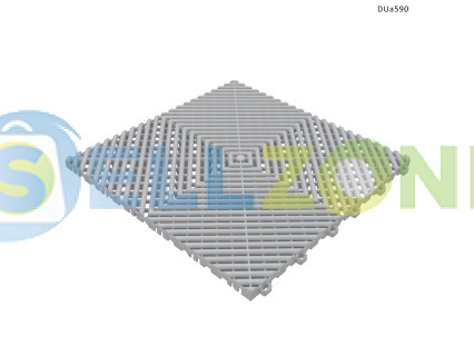 Δάπεδο PVC για γκαράζ και εργαστήριο – ανοιχτό γκρι - DUa590